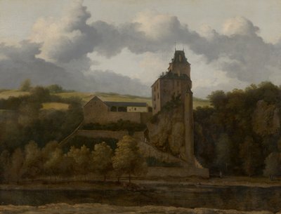 Ansicht von Schloss Montjardin von Allaert van Everdingen